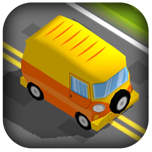 3D Zig Zag Toy Cars - Tap Cartoon Race to Avoid Troll Speed Traffic Racer