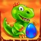 Help the little dinosaur out of the prehistoric cave system, which entails solving many tricky puzzles