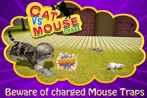 Cat vs Mouse Chase Simulator 3D screenshot 3