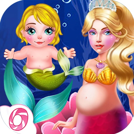 Cute Mermaid Baby Care-Newborn Baby/Babycenter/Baby Dairy iOS App