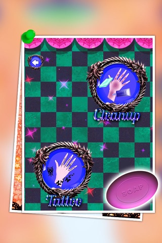 finger hand tattoo -  Patients Surgery & Healing Game at Dr Clinic screenshot 3