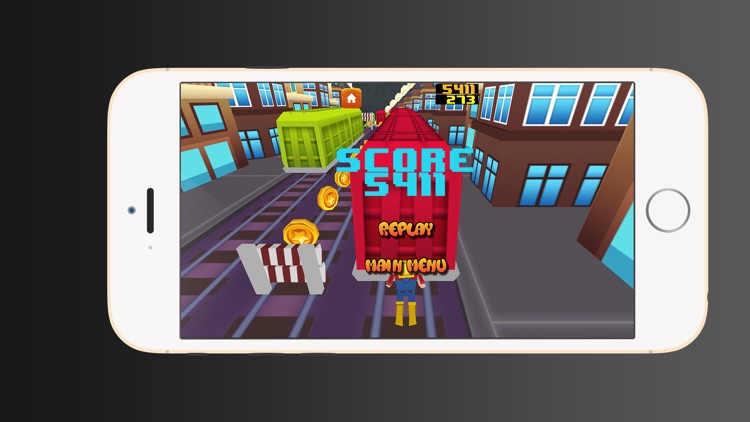 Railway Runner 8 bit screenshot-4