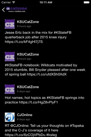 K-State sports screenshot 3