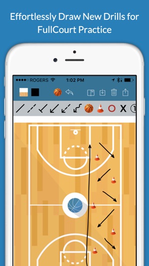 Basketball Clipboard Blueprint(圖2)-速報App