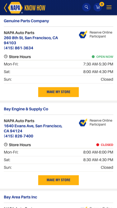 How to cancel & delete NAPA AUTO PARTS from iphone & ipad 2