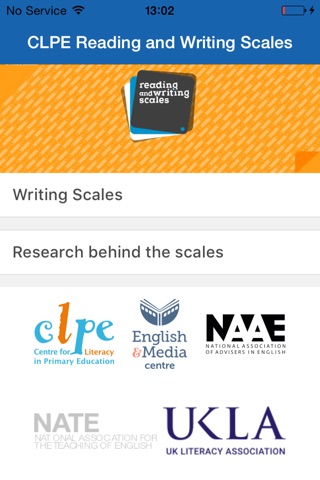CLPE Reading & Writing Scales screenshot 2