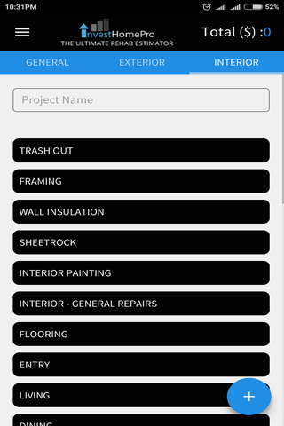 Rehab Estimator Pro screenshot 4