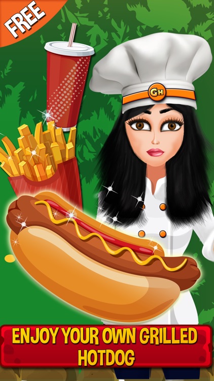 Hotdog Maker- Free fast food games for kids,girls & boys screenshot-4