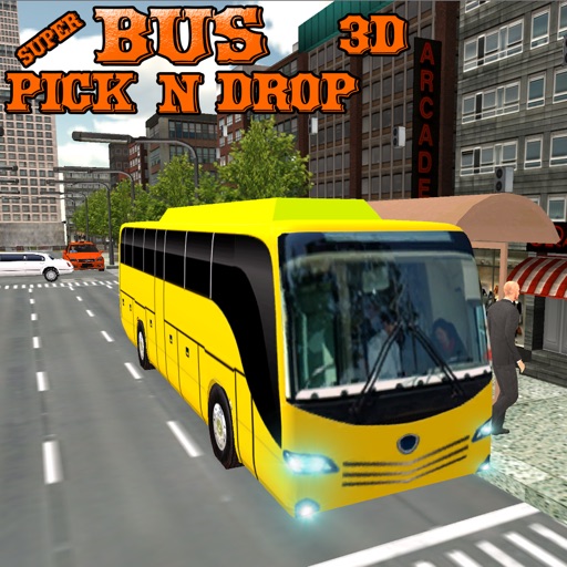 Super Bus Pick N Drop 3D icon