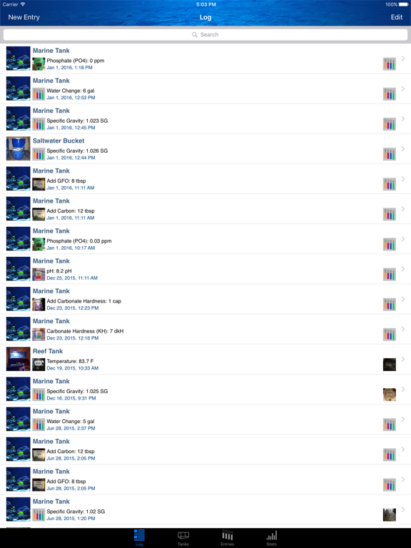 Screenshot #4 pour Reef Tank Pro