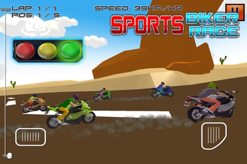 Sports Biker Race screenshot 4