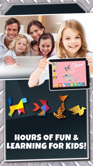 Kids Learning Puzzles: Family Handyman, Jr Tangram(圖5)-速報App