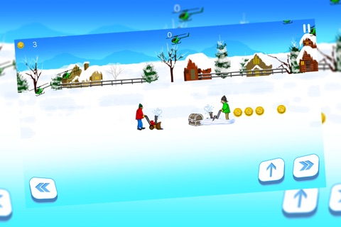 Angry neighbours funny show - the cold winter snow blower war new free Episode 5 screenshot 4