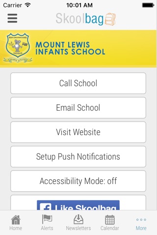 Mount Lewis Infants School - Skoolbag screenshot 4