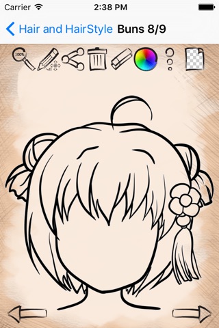 Draw And Play Anime Hairstyles screenshot 4