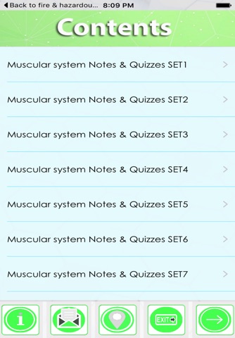 Muscular System Exam Review 2000 Flashcard Quiz & Study Note screenshot 4