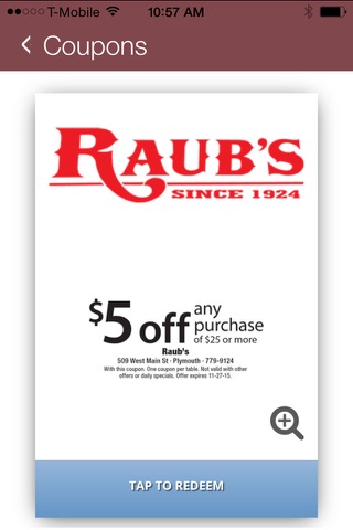 Raub’s Restaurant screenshot 3