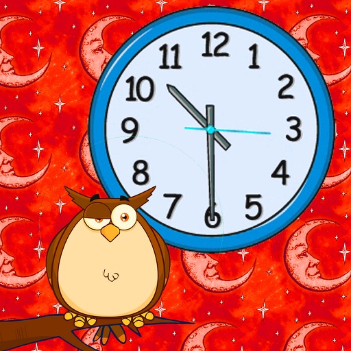 Telling Time for Kindergarten - Learning to Tell Timeclock iOS App