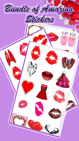 Game screenshot Photo Greeting Prank - Valentine's Day Love Stickers & Photo Editor mod apk