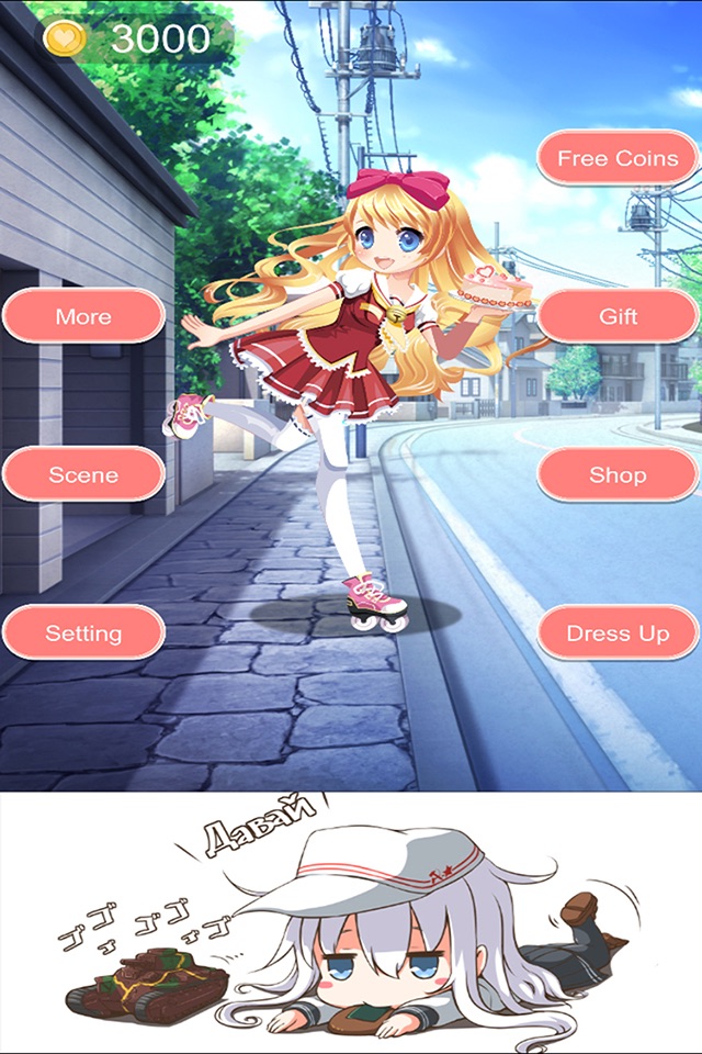 Sweet Anime Girl - Makeover and Dress Up Kid Salon screenshot 4