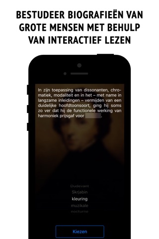 Chopin - interactive biography screenshot 2