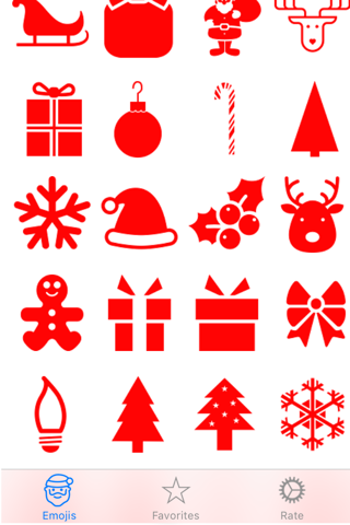 Free Christmas Emojis screenshot 3