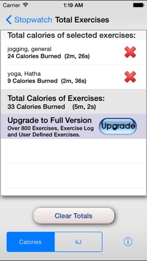 Exercise Calorie Stopwatch - Calculator/Timer for the Calori(圖5)-速報App