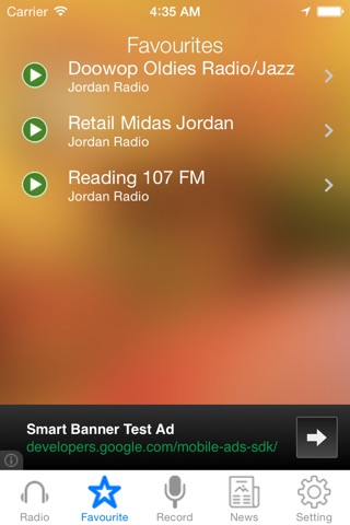 Jordan Radio News Music Recorder screenshot 3
