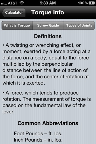 Torque Calculator screenshot 4