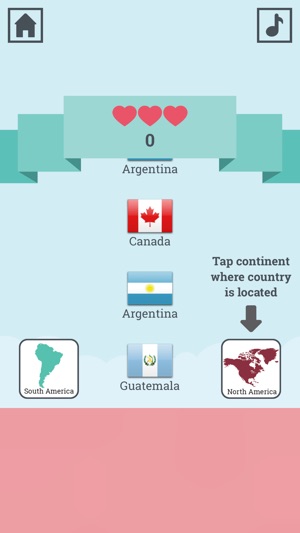 Flags of the World: Sort by Continent - learn geography & co(圖1)-速報App