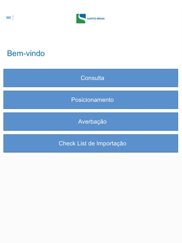 Santos Brasil APP para iPad screenshot 2