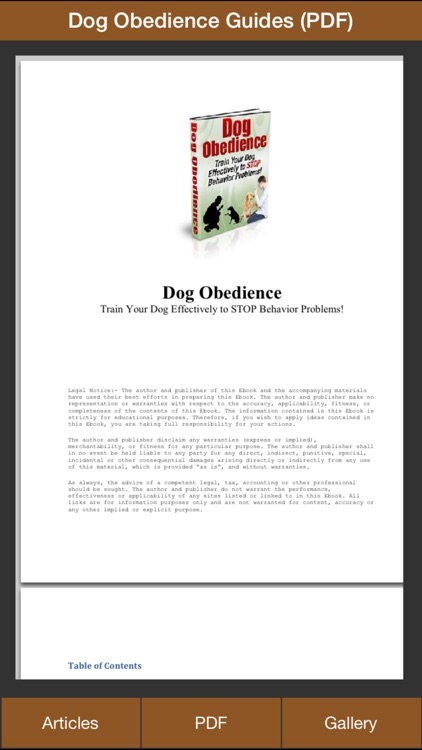 Dog Obedience Guides - Train Your Dog Effectively, Dog Training Tips, Dog Gallery screenshot-3