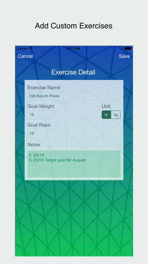 WorkoutTracker - Custom Fitness Log(圖2)-速報App