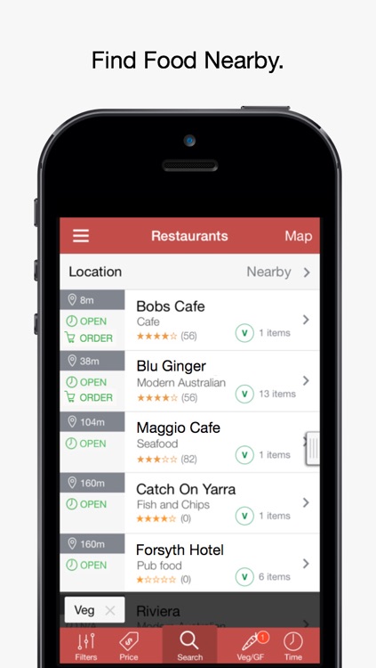 MenuHub - Find Food Nearby