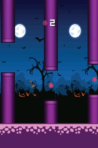 A Haunted Zombie Bubble Witch Flying Journey Saga screenshot 3