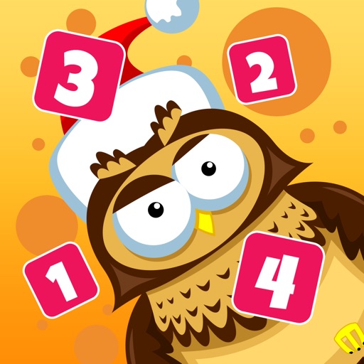 A Christmas Counting Game for Children: Learn to Count the Numbers with Santa Claus icon