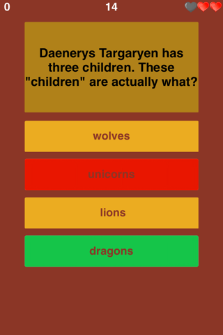 Quiz for Game of Thrones - Trivia for the TV show fans screenshot 2
