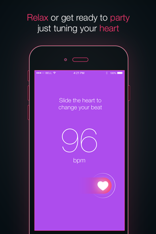 Heartkick - Stream music from your heartbeat screenshot 4