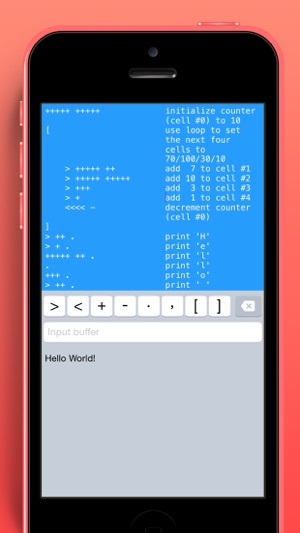 Brainfuck interpreter and simple editor(圖2)-速報App