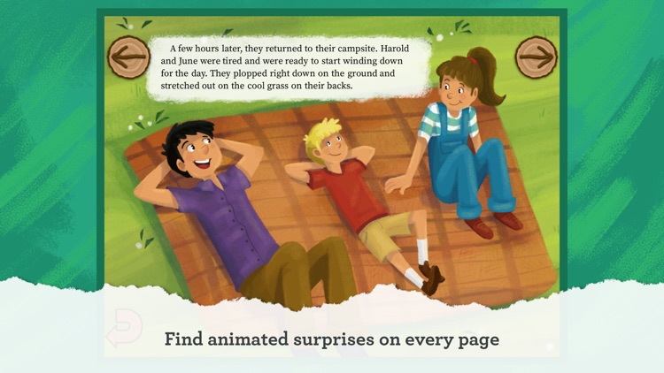 Smokey Bear and the Campfire Kids - A Fingerprint Network App