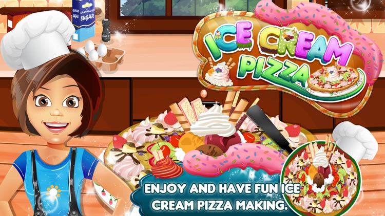 Ice Cream Pizza cooking games