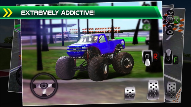 Monster Truck Parking Simulator - 3D Car Bus Driving & Racin(圖4)-速報App