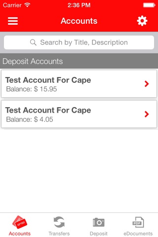 CAPE FCU Mobile App screenshot 2