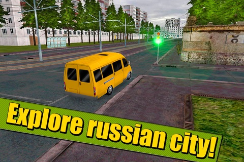 Russian Minibus Simulator 3D Free screenshot 4
