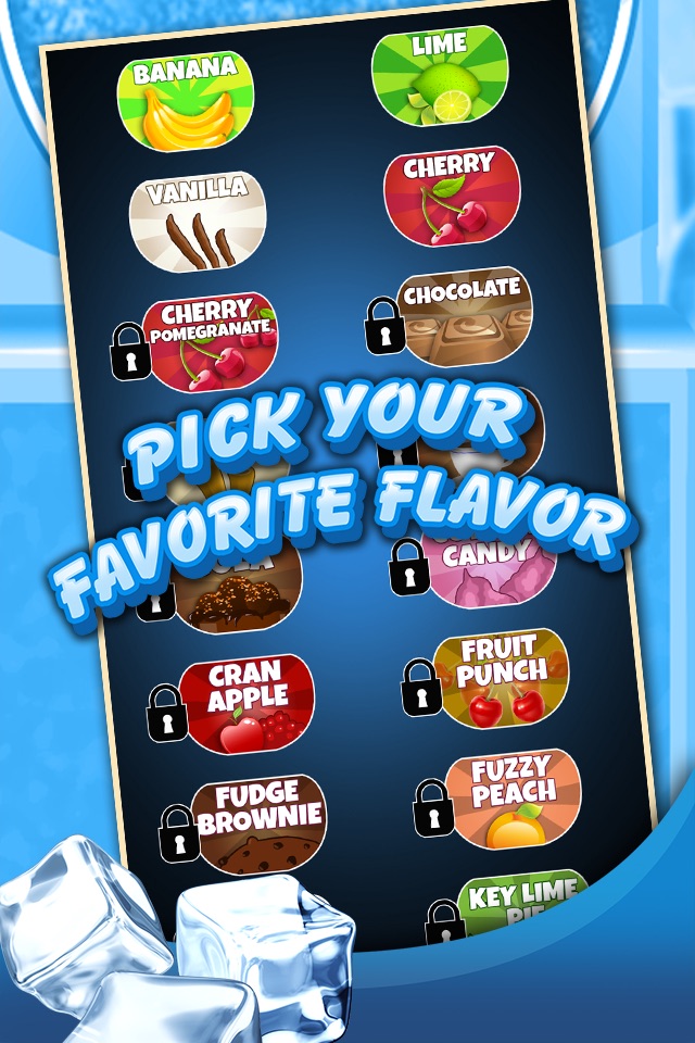 A Frozen Ice Cream Candy Smoothie Dessert Food Drink Maker Game screenshot 4