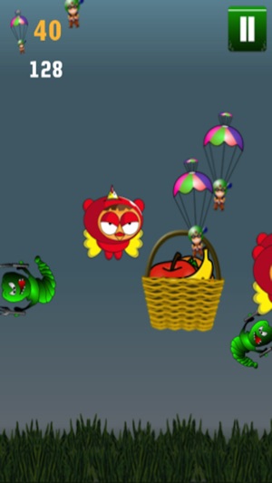 Angry Ninja Paratrooper Pilot Vs Birds Free Game: Zero Injus(圖2)-速報App