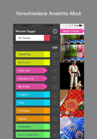 Moment Tagger-photos organizer screenshot 2