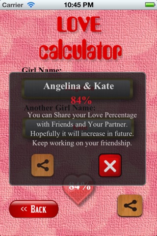 The Love Calculator : Valentine Day screenshot 3