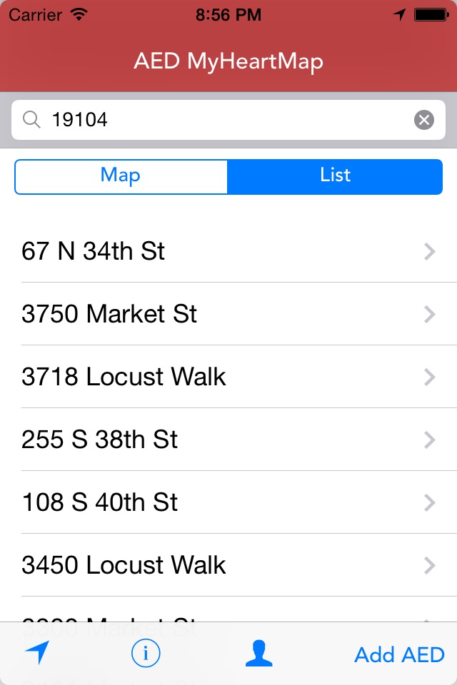 AED MyHeartMap screenshot 4