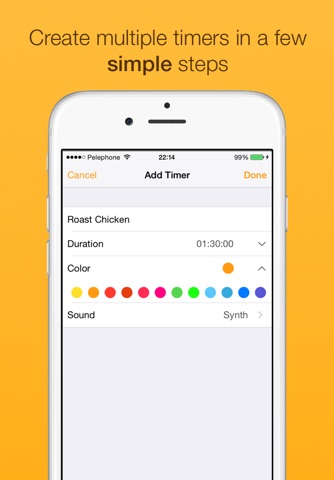 Check the Chicken - A cooking timer for your kitchen screenshot 2
